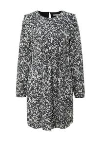 comma, comma casual identity Dames Jurk zwart / wit 34