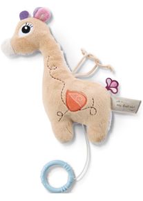 Nici Spieluhr »My First 2d Giraffe Sasuma, 20 Cm« beige, Einschlafhilfe »My first Nici, 2D Giraffe Sasuma, 20 cm« mit herausnehmbarer Spieluhr