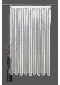 Vhg Vorhang Nach Maß »Urban Motion Cluster«, (1 St.), Transparent, Polyester, Netz, Uni, Jacquardmuster weiß , Langstore mit innovativem...