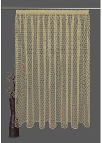 Vhg Vorhang Nach Maß »Urban Motion Synergy«, (1 St.), Transparent, Polyester, Netz, Uni, Jacquardmuster beige , Langstore mit innovativem...