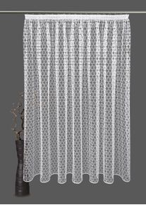 Vhg Vorhang Nach Maß »Urban Motion Synergy«, (1 St.), Transparent, Polyester, Netz, Uni, Jacquardmuster weiß , Langstore mit innovativem...