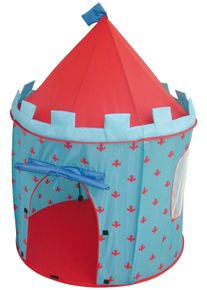 Roba® Spielzelt »Ritterburg«, Durchmesser 105 Cm blau, Höhe von 135 cm
