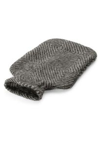 Lapuan Kankurit Hot water bottle cover diamond pattern Anthracite,
