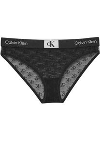 Calvin Klein 1996 Logo Lace Slip Damen, Gr&ouml;&szlig;e: M