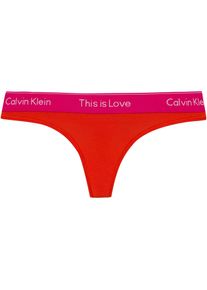Calvin Klein Tonal This Is Love String Damen, Gr&ouml;&szlig;e: S Baumwolle