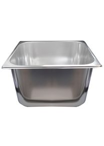 ich-zapfe Evier Gastronorm en acier inoxydable, 24x30x20cm