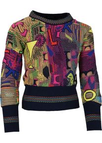 Carlo Colucci Pull-over 'Casarotti' Filles multicolore taille 110-116
