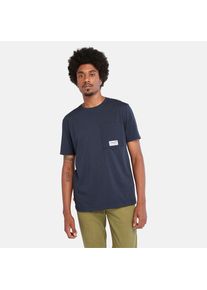 Timberland Outlast T-shirt Mit Tasche Für Herren In Navyblau Navyblau