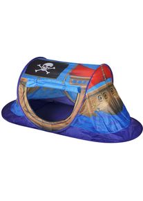KNORRTOYS® Spielzelt »Piratenboot«, Inklusive 100 Bällen blau, Kinderzelt »Piratenboot«
