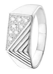 Lucardi Ring Herren silber Größe 69