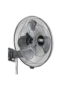RAM Heavy Duty ventilateur au mural &oslash;45cm avec 3 niveaux 100W