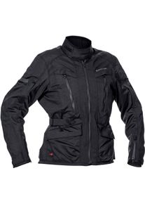 Halvarssons Gruven, textile jacket waterproof women , color: Black , size: 48
