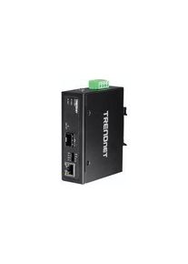 Trendnet Media-omvormer, Ethernet - Multimode glasvezel / Single-mode glasvezel, Glasvezelpoorten 1SFP - TI-F11SFP