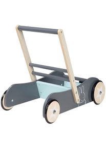 Roba® Lauflernwagen »Miffy«, Mit Individuell Einstellbarer Bremswirkung blau, Mit praktischer Bremse hat eine individuell einstellbare...