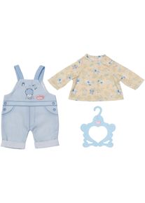 Baby Annabell Puppenkleidung »Outfit Hose, 43 Cm«, Mit Kleiderbügel blau, Baby Annabell® »Outfit Hose, 43 cm« mit Kleiderbügel