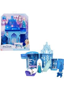 Mattel® Puppenhaus »Disney Die Eiskönigin Steck- Und Stapelschlösser: Elsas Eispalast«, Inkluisve Puppe Elsa blau, Spielset »Disney Die Eiskönigin...