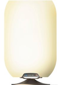 Kooduu Led Tischleuchte »Atmos Brass«, 1 Flammig-Flammig, Sekt-/Getränkekühler, Bluetooth Lautsprecher, Koppelbar, Tws-Stereo weiß, Größe Ø 21,50...