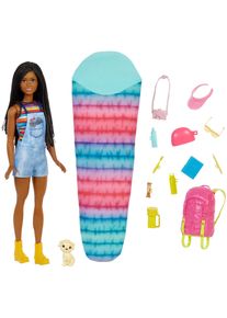 Barbie Anziehpuppe »It Takes Two Camping-Set Inkl. Brooklyn Puppe, Hund & Zubehör« bunt, Barbie »It takes two Camping« Set inkl. Brooklyn Puppe,...