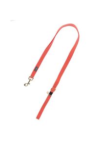 Nomad Tales Bloom Halsband, coral.- Bijpassende riem: 200 cm lang, 20 mm breed