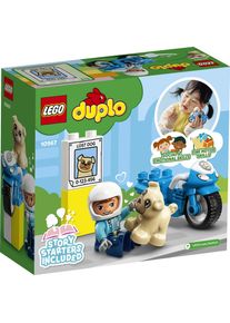 LEGO DUPLO Motocicleta de politie pentru salvare 10967, 5 piese