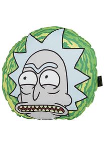 Rick and Morty Portal Deko-Kissen grün