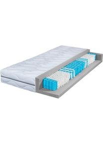 Breckle Northeim Taschenfederkernmatratze »Seasonsleep Tfk 1000«, 25 Cm Cm Hoch, 1000 Federn, (1 St.), 7-Zonen Evox Komfortschaum, Winter- Und...