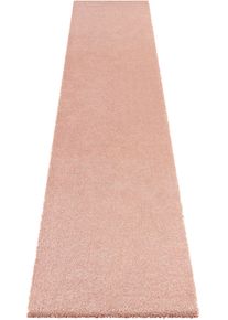ELLE Decoration Hochflor-Läufer »Orly«, Rechteckig, 32 Mm Höhe, Dichter, Hochflor, Meliert, Skandi Look, Robust, Pflegeleicht, Kuschelig orange,...