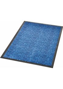 Hanse Home Läufer »Smart«, Rechteckig, 7 Mm Höhe, Gemustert, Rutschfest, Robust, Pflegeleicht, Waschbar, Schnörkel blau, Größe B/L: 75 cm x 120 cm...