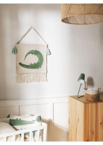 Lytte Wall Hanging Savannah Green 35x40 cm - Modern Short Pile Rugs for Every Room