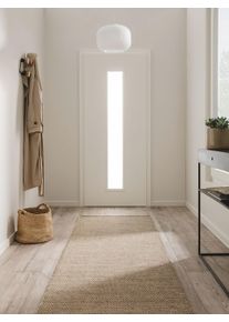 benuta Pure Wollen Vloerkleed Rocco Taupe 80x250 cm - Moderne Vloerkleden voor Woonkamer, Slaapkamer & Eetkamer