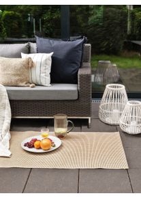 benuta Nest Chodnik outdoor Metro beżowy 80x240 cm Uni
