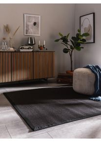 benuta Nest Sisal Vloerkleed Sana Zwart 150x150 cm - Sisal Vloerkleden