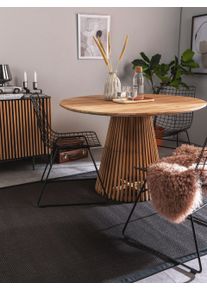 benuta Nest Sisalteppe Sana Zwart 80x150 cm Grense, Uni