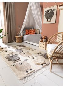 Lytte Tapis enfant Shawn Crème 90x150 cm - Tapis pour chambre d'enfants/bébé