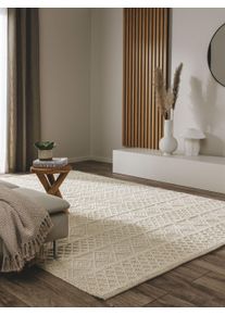 benuta Pure Rug Jasper Cream 120x170 cm - Modern Short Pile Rugs for Every Room