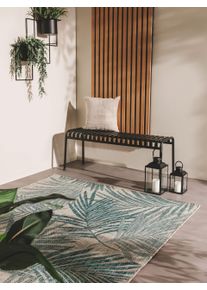 benuta Nest Dywan outdoor Cleo niebieski 80x150 cm Botanicals