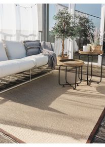 benuta Nest Tapis d'extérieur Nandi Beige 90x130 cm - Tapis outdoor pour balcon, terrasse et jardin