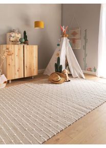 Lytte Tapis enfant Lupo Beige 80x120 cm - Tapis pour chambre d'enfants/bébé