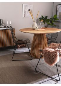 benuta Nest Sisalteppe Sana Grijs 80x150 cm Grense, Uni