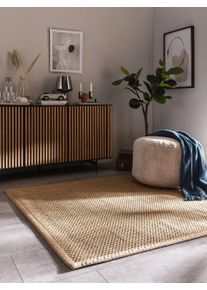 benuta Pure Sisal Vloerkleed Greta Crème 150x150 cm - Sisal Vloerkleden