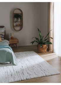 Gobi Crema/Gris 80x150 cm - Alfombra dise&ntilde;o moderno para salon