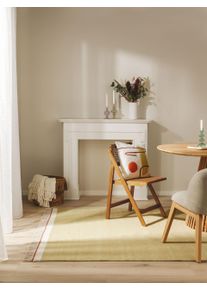 benuta Pop Tapis en laine Karla Vert 120x170 cm - Tapis en fibres naturelles