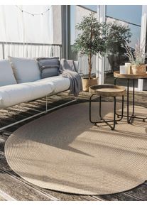 benuta Nest Tapis d'extérieur Nandi Beige 120x170 cm - Tapis outdoor pour balcon, terrasse et jardin