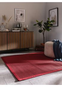 benuta Nest Sisal Vloerkleed Sana Rood 150x150 cm - Sisal Vloerkleden