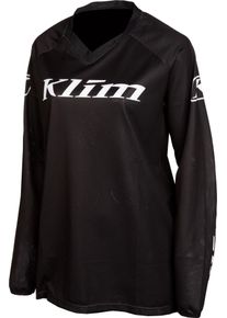 Klim XC Lite S23, jersey women , color: Black/White , size: XXL