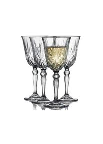 Lyngby Glas - Crystal Clear Melodia White Wine Glass 21 cl - Set of 4 (916099)