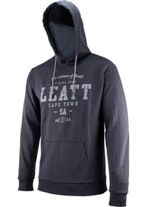 Leatt Core S23, Sweat à capuche , couleur: Gris Foncé , taille: S