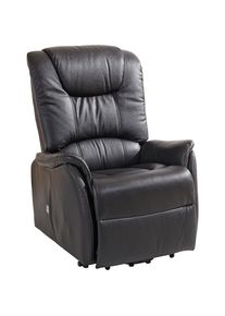 Duo Collection TV-Sessel, mit Aufstehhilfe, bis 150 kg belastbar, schwarz, Sessel, 2685940526-0 Dickleder