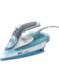 Braun Dampfbügeleisen »Texstyle 5 Si 5006 Bl«, 2600 W, Mit Freeglide 3d Bügelsohle blau, FreeGlide 3D SuperCeramic Bügelsohle mit Präzisionsspitze.