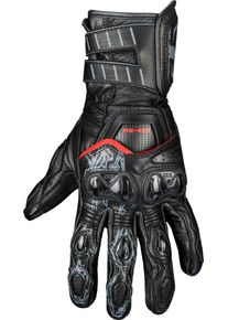 iXS RS-200 3.0, gloves women , color: Black/Grey/Red , size: M